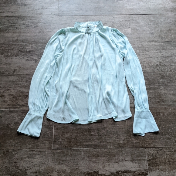 FREE PEOPLE Fiona Backless Long Sleeve Blouse - Picture 2 of 6